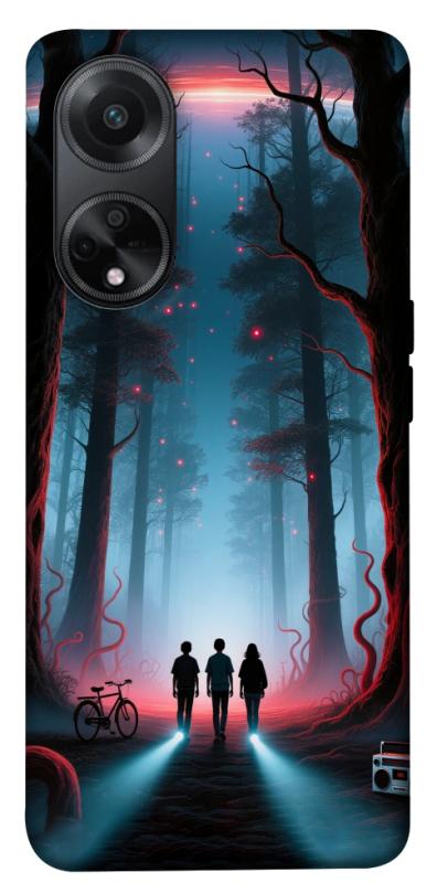 Чехол itsPrint Kids in the forest для Oppo A58 4G, хоррор, купить оптом с доставкой