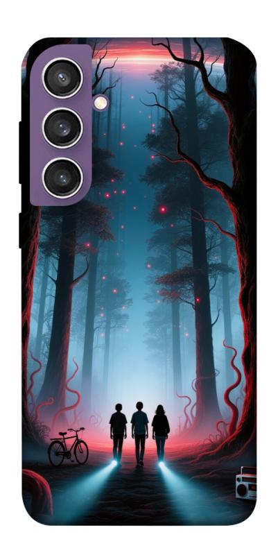 Чехол itsPrint Kids in the forest для Samsung Galaxy S23 FE, хоррор, купить оптом с доставкой