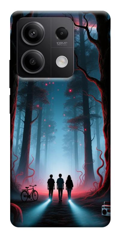 Чехол itsPrint Kids in the forest для Xiaomi Redmi Note 13 5G, хоррор, купить оптом с доставкой
