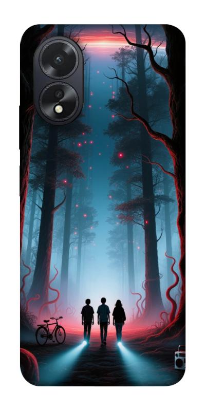 Чехол itsPrint Kids in the forest для Oppo A38, хоррор, купить оптом с доставкой