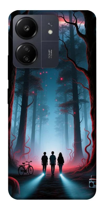 Чехол itsPrint Kids in the forest для Xiaomi Redmi 13C, хоррор, купить оптом с доставкой