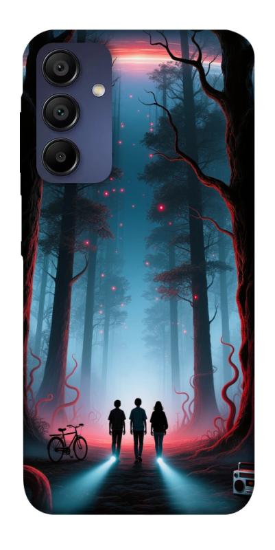 Чехол itsPrint Kids in the forest для Samsung Galaxy A15 4G/5G, хоррор, купить оптом с доставкой