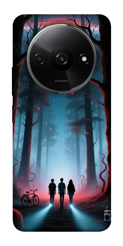 Чехол itsPrint Kids in the forest для Xiaomi Redmi A3, хоррор, купить оптом с доставкой