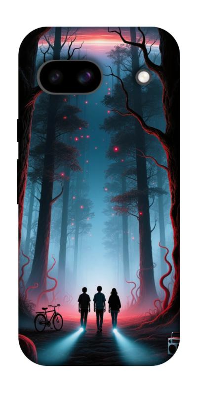 Чехол itsPrint Kids in the forest для Google Pixel 8a, хоррор, купить оптом с доставкой