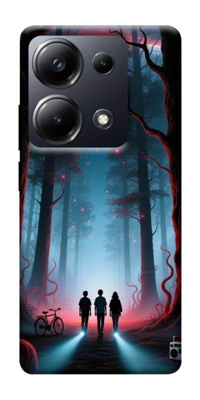 Чехол itsPrint Kids in the forest для Xiaomi Redmi 13 4G / Poco M6 4G, хоррор, купить оптом с доставкой