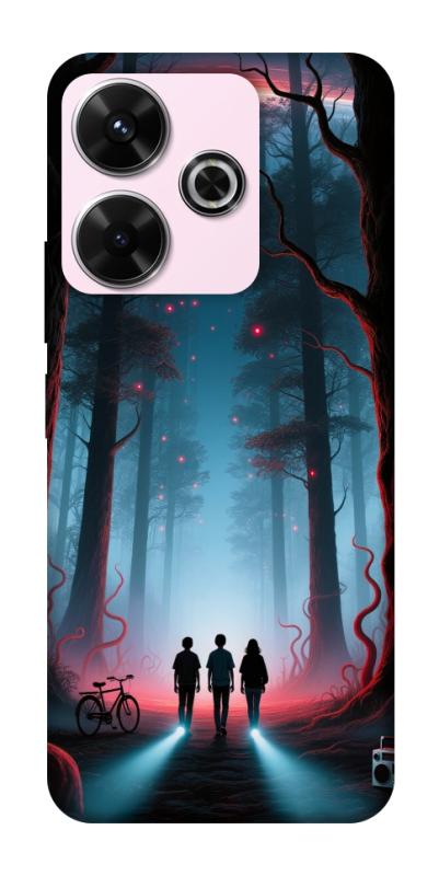 Чехол itsPrint Kids in the forest для Xiaomi Redmi 13 4G / Poco M6 4G, хоррор, купить оптом с доставкой