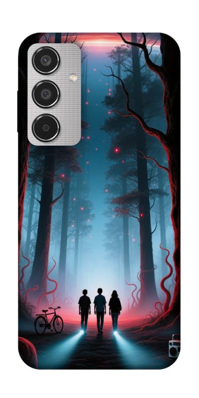 Чехол itsPrint Kids in the forest для Samsung Galaxy M35 5G, хоррор, купить оптом с доставкой