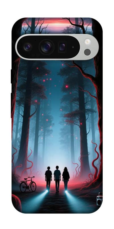 Чехол itsPrint Kids in the forest для Google Pixel 9 Pro XL, хоррор, купить оптом с доставкой