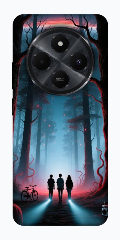 Чехол itsPrint Kids in the forest для Xiaomi Redmi 14C / Poco C75, хоррор, купить оптом с доставкой