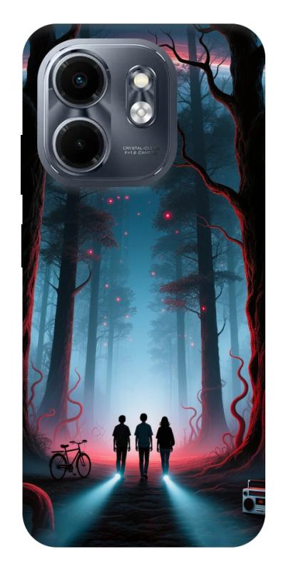 Чехол itsPrint Kids in the forest для Infinix Smart 9 4G / Hot 50i, хоррор, купить оптом с доставкой