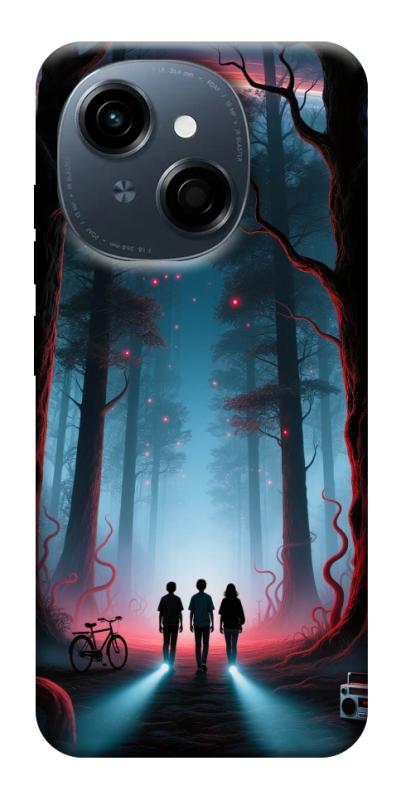 Чехол itsPrint Kids in the forest для TECNO Spark Go 1, хоррор, купить оптом с доставкой