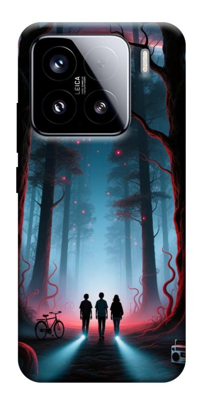 Чехол itsPrint Kids in the forest для Xiaomi 15, хоррор, купить оптом с доставкой