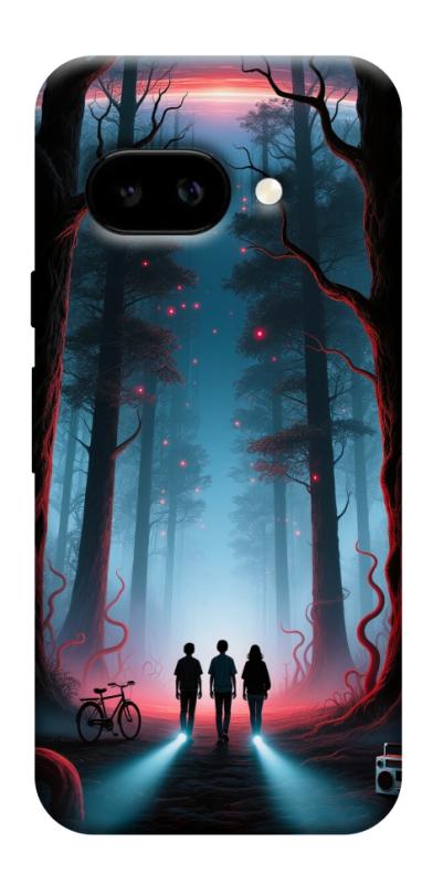 Чехол itsPrint Kids in the forest для Google Pixel 9a, хоррор, купить оптом с доставкой