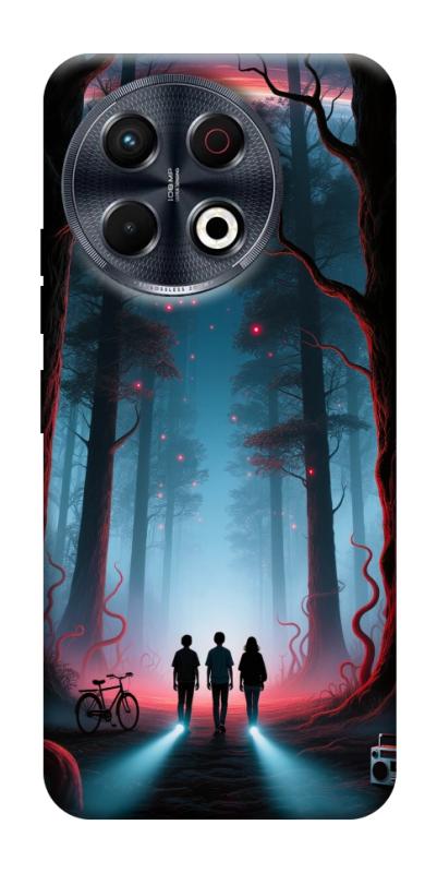 Чехол itsPrint Kids in the forest для TECNO Spark 30 Pro (KL7), хоррор, купить оптом с доставкой