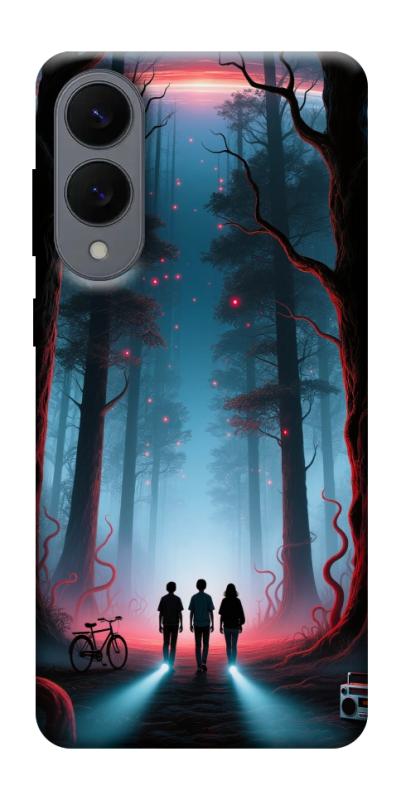 Чехол itsPrint Kids in the forest для Samsung Galaxy S25 Edge, хоррор, купить оптом с доставкой