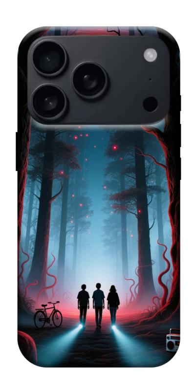 Чехол itsPrint Kids in the forest для Apple iPhone 17 Pro (6.3"), хоррор, купить оптом с доставкой
