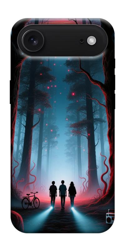 Чехол itsPrint Kids in the forest для Apple iPhone 17 Air (6.5"), хоррор, купить оптом с доставкой