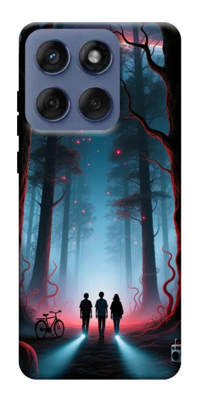 Чохол itsPrint Kids in the forest для Motorola Edge 60 Fusion, хоррор, купити оптом з доставкою