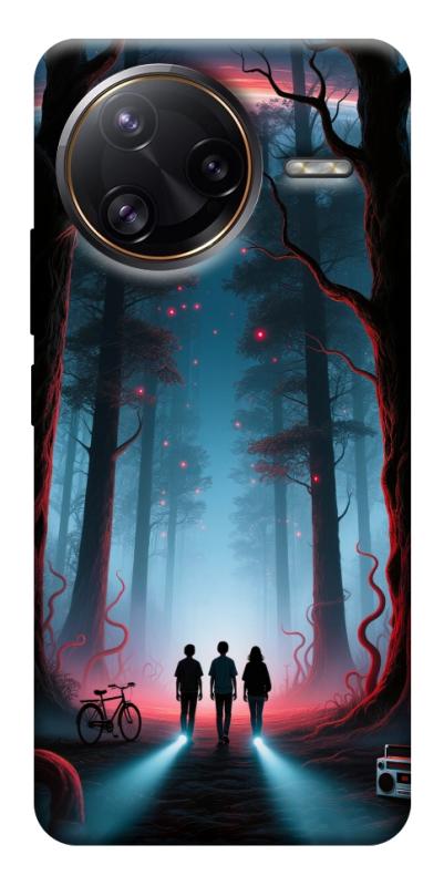 Чехол itsPrint Kids in the forest для Xiaomi Poco F7, хоррор, купить оптом с доставкой