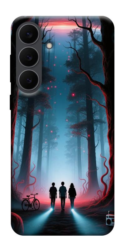 Чехол itsPrint Kids in the forest для Samsung Galaxy S25 FE, хоррор, купить оптом с доставкой