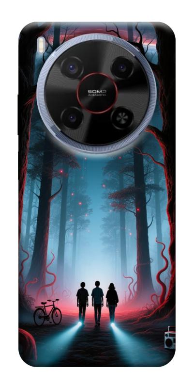 Чехол itsPrint Kids in the forest для ZTE Nubia V70 Max, хоррор, купить оптом с доставкой