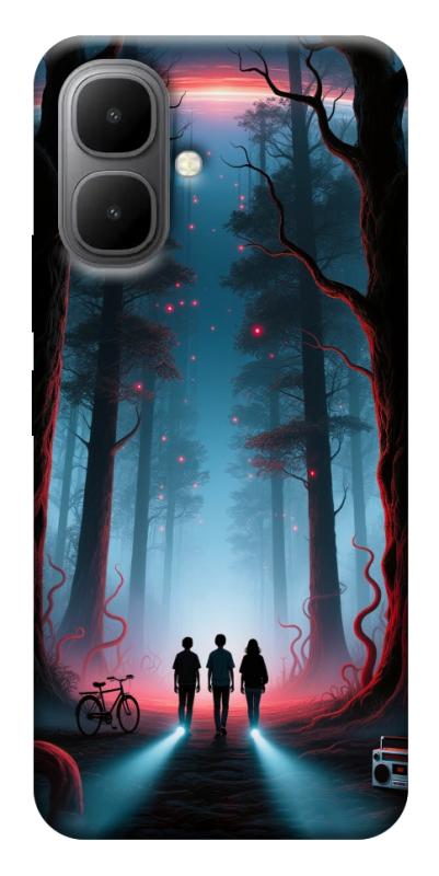Чехол itsPrint Kids in the forest для Infinix Smart 10, хоррор, купить оптом с доставкой