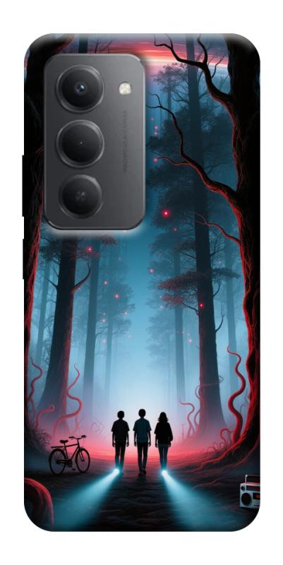 Чехол itsPrint Kids in the forest для Xiaomi Redmi 15 (Global), хоррор, купить оптом с доставкой