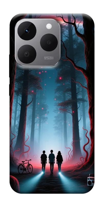 Чехол itsPrint Kids in the forest для Realme 15T, хоррор, купить оптом с доставкой