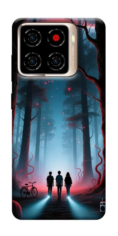 Чехол itsPrint Kids in the forest для ZTE Blade A56, хоррор, купить оптом с доставкой