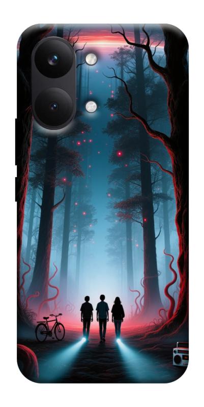 Чехол itsPrint Kids in the forest для Xiaomi Poco X8 Pro Max, хоррор, купить оптом с доставкой