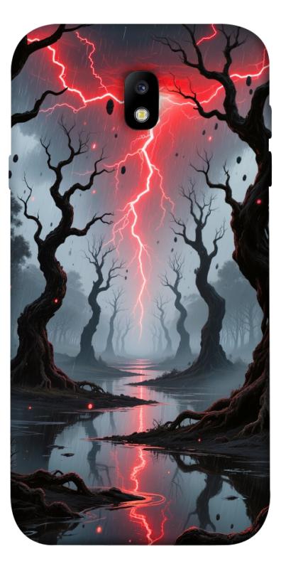 Чехол itsPrint Strange thunder для Samsung J730 Galaxy J7 (2017), хоррор, купить оптом с доставкой