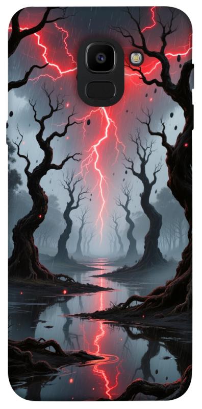 Чехол itsPrint Strange thunder для Samsung J600F Galaxy J6 (2018), хоррор, купить оптом с доставкой