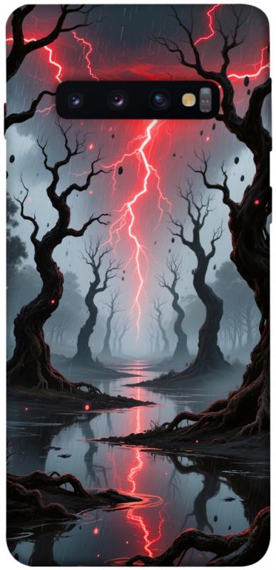 Чехол itsPrint Strange thunder для Samsung Galaxy S10, хоррор, купить оптом с доставкой