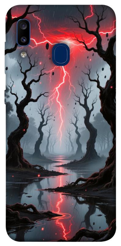 Чехол itsPrint Strange thunder для Samsung Galaxy A20 / A30, хоррор, купить оптом с доставкой