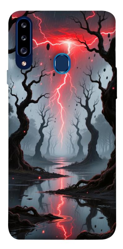 Чехол itsPrint Strange thunder для Samsung Galaxy A20s, хоррор, купить оптом с доставкой