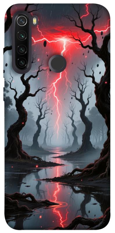 Чохол itsPrint Strange thunder для Xiaomi Redmi Note 8T, хоррор, купити оптом з доставкою