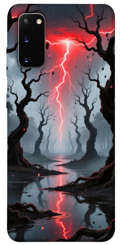 Чехол itsPrint Strange thunder для Samsung Galaxy S20, хоррор, купить оптом с доставкой