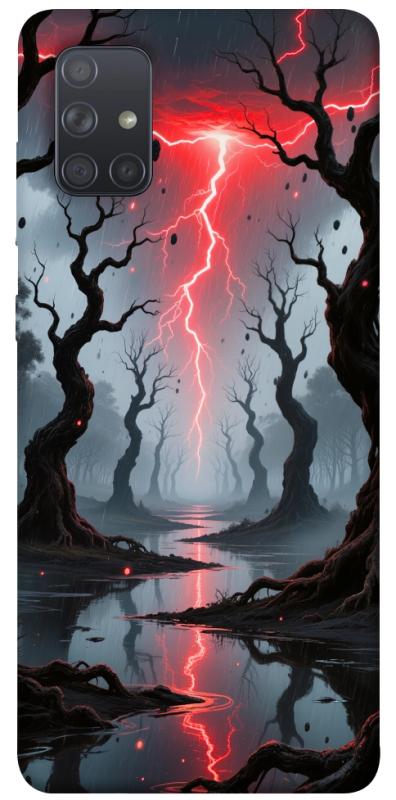 Чехол itsPrint Strange thunder для Samsung Galaxy A71, хоррор, купить оптом с доставкой