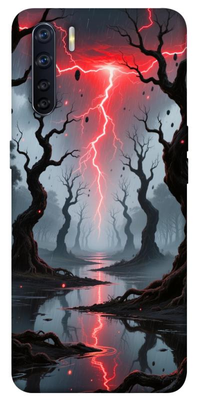 Чехол itsPrint Strange thunder для Oppo A91, хоррор, купить оптом с доставкой