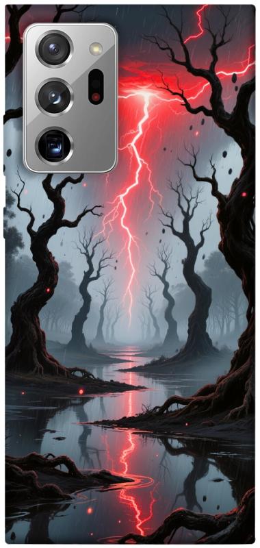 Чехол itsPrint Strange thunder для Samsung Galaxy Note 20 Ultra, хоррор, купить оптом с доставкой