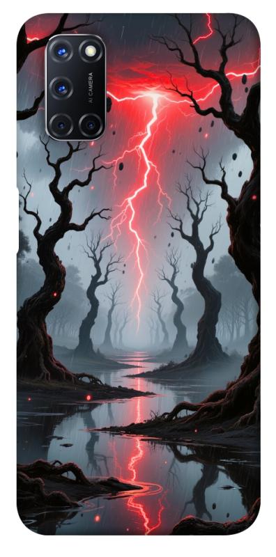 Чехол itsPrint Strange thunder для Oppo A52 / A72 / A92, хоррор, купить оптом с доставкой