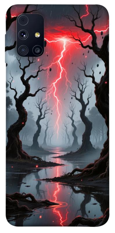 Чехол itsPrint Strange thunder для Samsung Galaxy M31s, хоррор, купить оптом с доставкой
