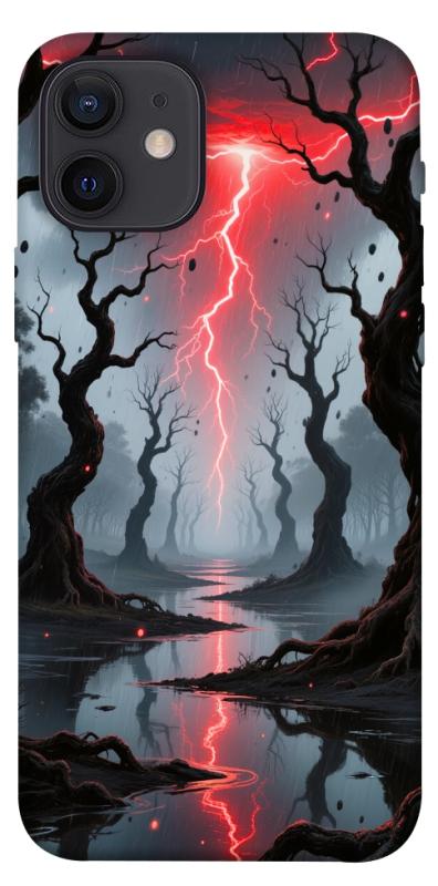 Чехол itsPrint Strange thunder для Apple iPhone 12 Pro (6.1"), хоррор, купить оптом с доставкой