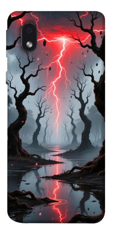 Чехол itsPrint Strange thunder для Samsung Galaxy M01 Core / A01 Core, хоррор, купить оптом с доставкой