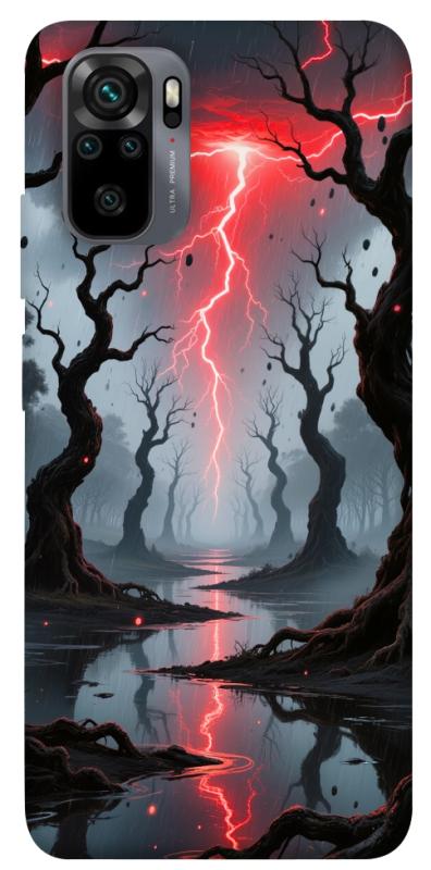 Чехол itsPrint Strange thunder для Xiaomi Redmi Note 10 / Note 10s, хоррор, купить оптом с доставкой