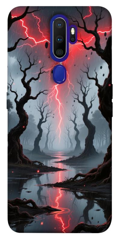 Чехол itsPrint Strange thunder для Oppo A5 (2020) / Oppo A9 (2020), хоррор, купить оптом с доставкой