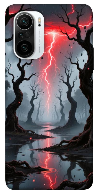 Чехол itsPrint Strange thunder для Xiaomi Redmi K40 / K40 Pro / K40 Pro+ / Poco F3, хоррор, купить оптом с доставкой
