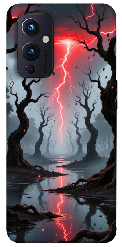 Чехол itsPrint Strange thunder для OnePlus 9, хоррор, купить оптом с доставкой