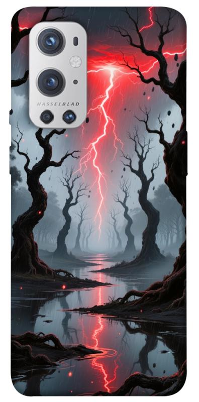 Чехол itsPrint Strange thunder для OnePlus 9 Pro, хоррор, купить оптом с доставкой