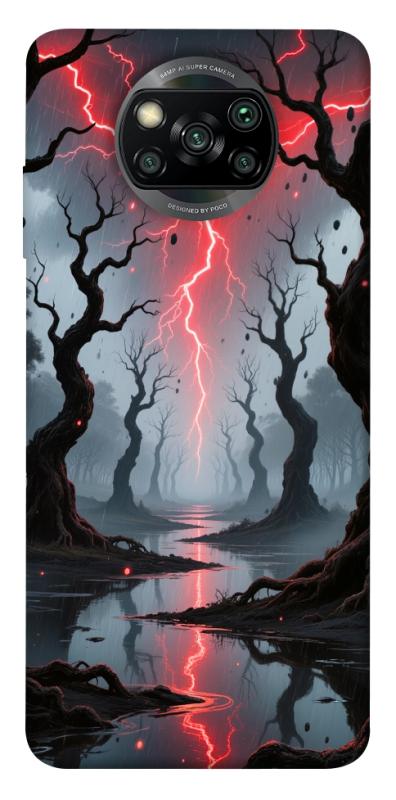 Чехол itsPrint Strange thunder для Xiaomi Poco X3 NFC / Poco X3 Pro, хоррор, купить оптом с доставкой